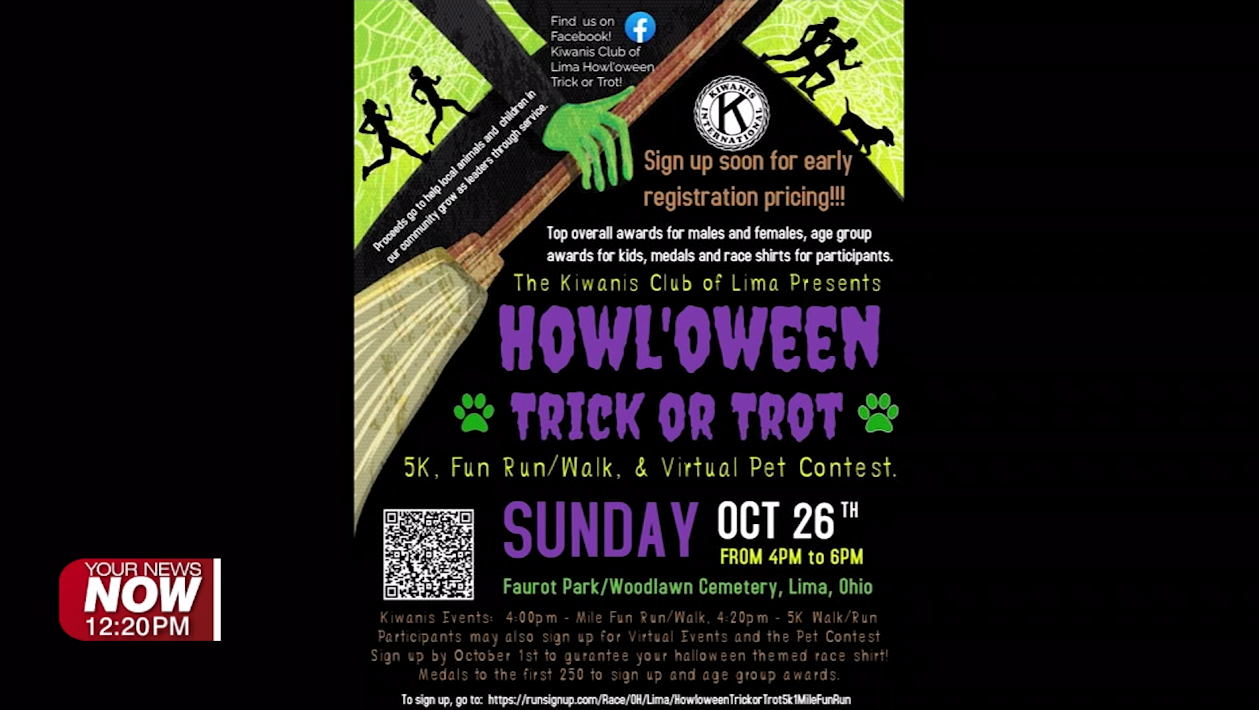 Lima Kiwanis Club putting on their 7th annual Trick or Trot 5k